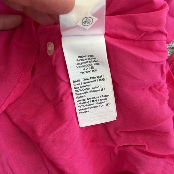 NWT JCrew and SZ Blockprints Summer dress - Picture 9 of 12